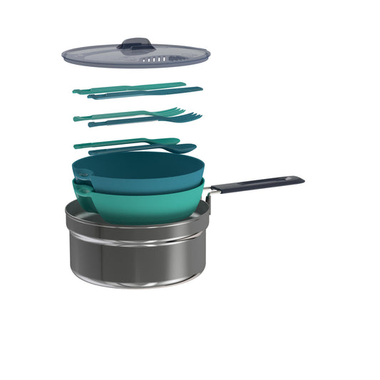 Cookset MH100 stain. steel 2P