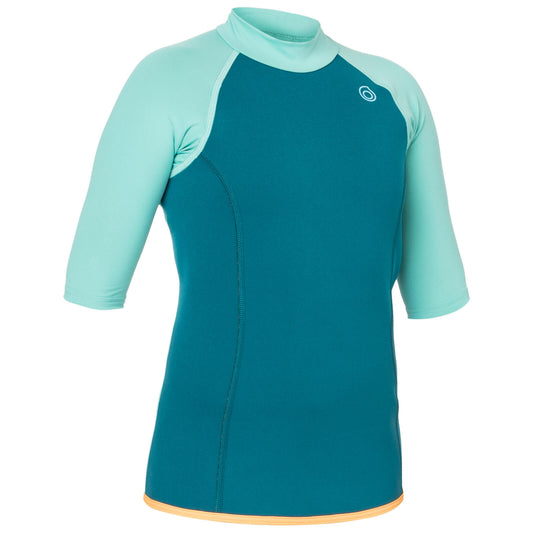 Neoprene Top SNK 100 SS JR Lt Turquoise